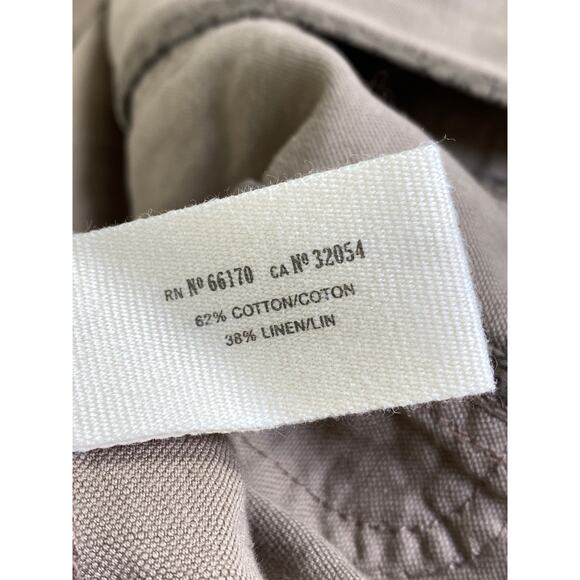 Daughters of the liberation Military Anorak Utility Cargo Jacket 8 Cotton Linen - Picture 9 of 11